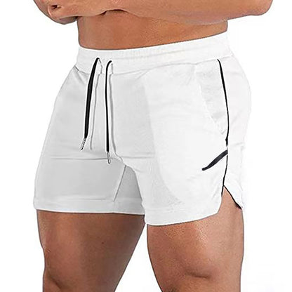 Men's Breathable Sports Shorts In Modern Design Skorter
