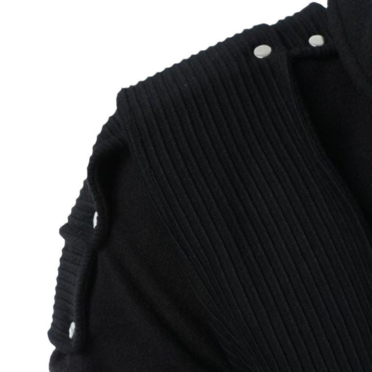 Men's stylish hoodie with innovative collar and practical pockets Skorter