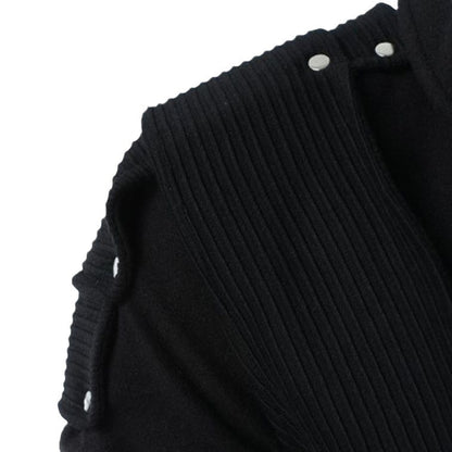 Men's stylish hoodie with innovative collar and practical pockets Skorter