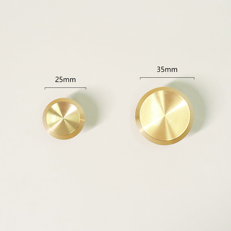 Skorter | Copper decorative stone wall hook – Elegant brass accent for modern interiors