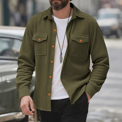 Men's thin checkered shirt Skorter