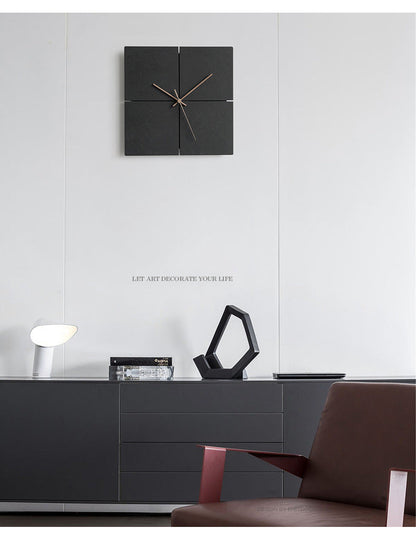 Skorter | Minimalistic Modern Silent Wall Decor Clock for the Living Room