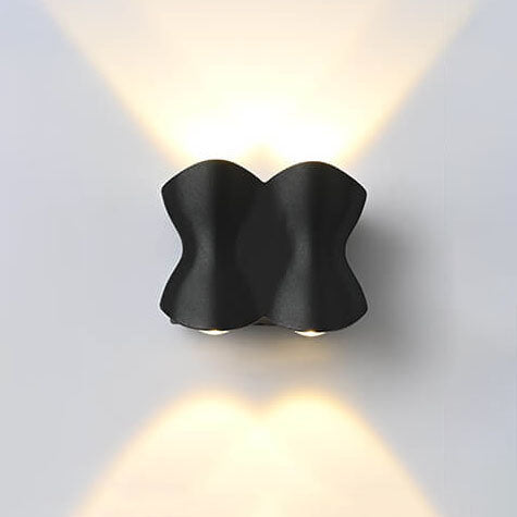 Skorter | Modern minimalist waterproof LED wall lamp in aluminum