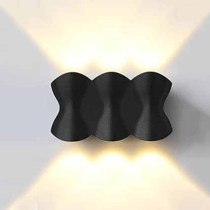 Skorter | Modern minimalist waterproof LED wall lamp in aluminum