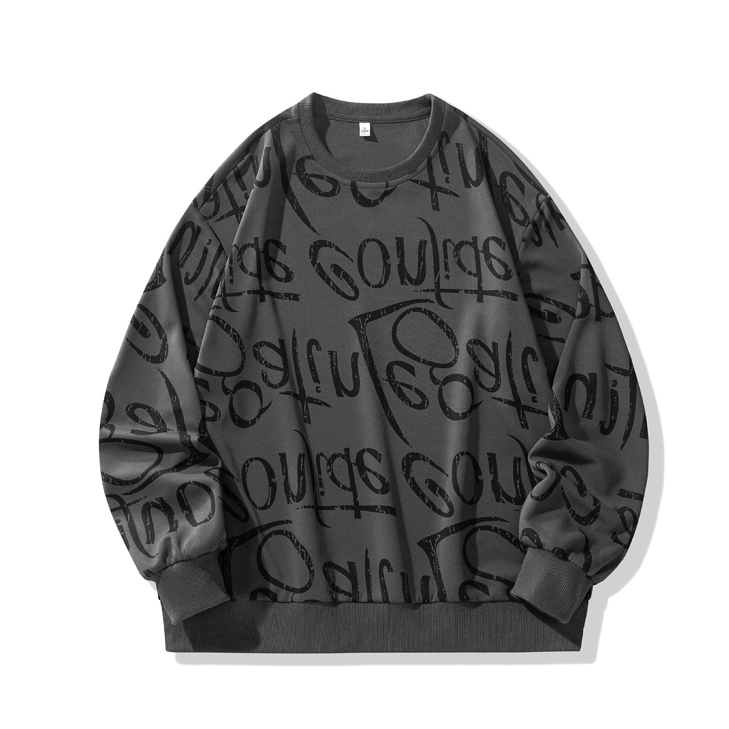 Men's sweatshirt with creative design and soft lining Skorter