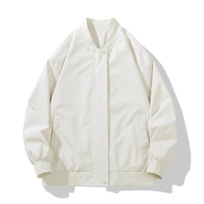 Men's sporty transitional jacket with high collar and practical side pockets Skorter