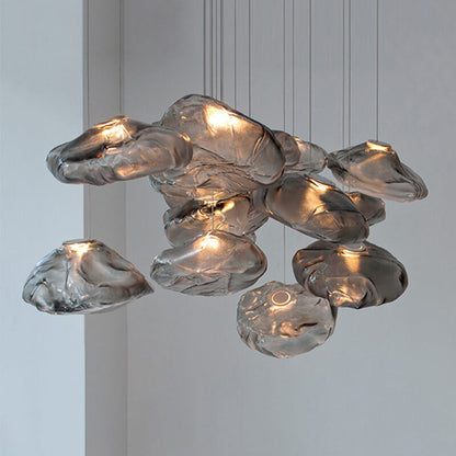 Skorter | CloudNova Glass Pendant Light | Modern Design | Unique Cloud Look | Ambient Lighting