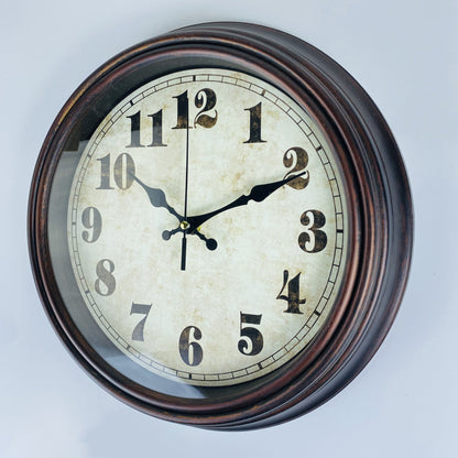 Skorter | WoodEra - Timeless Brown Wall Clock