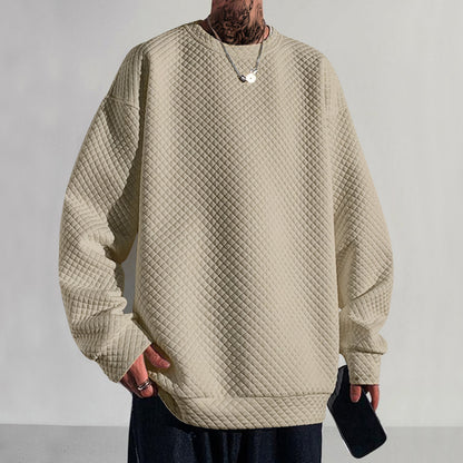 Men's sweatshirt with textured design Skorter