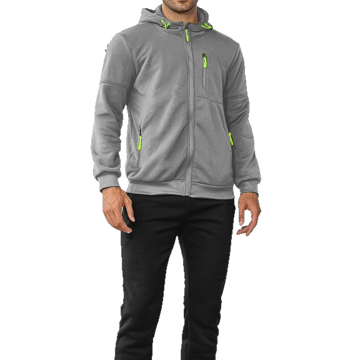 Men's training jacket with practical pockets and breathable function Skorter