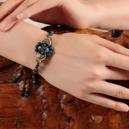 Skorter | Antique Tibetan style bracelet retro ethnic decorations Jewelry