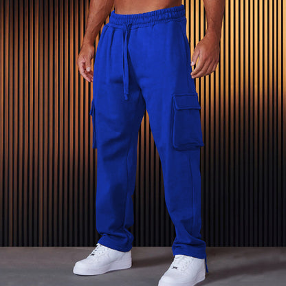 Men's cargo joggers with adjustable waistband and practical side pockets Skorter