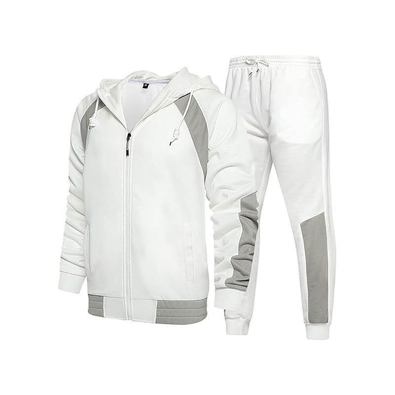 Men's tracksuit with functional zipper and elastic cuffs Skorter