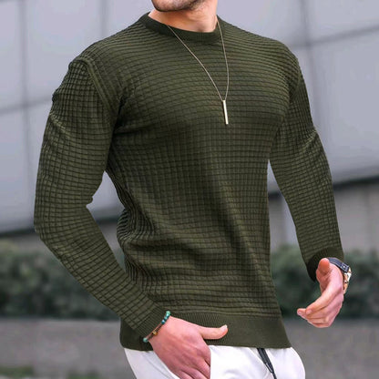 Men's textured sweater Skorter