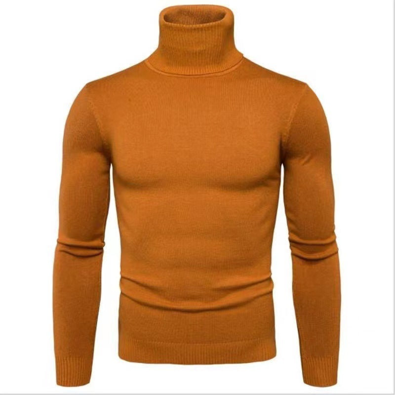Men's turtleneck sweater made of high-quality cotton Skorter