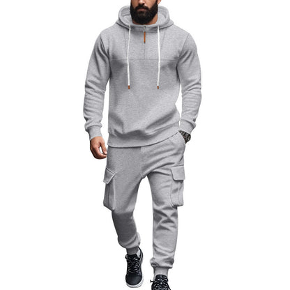 Men's sporty tracksuit with modern zipper and practical pockets Skorter