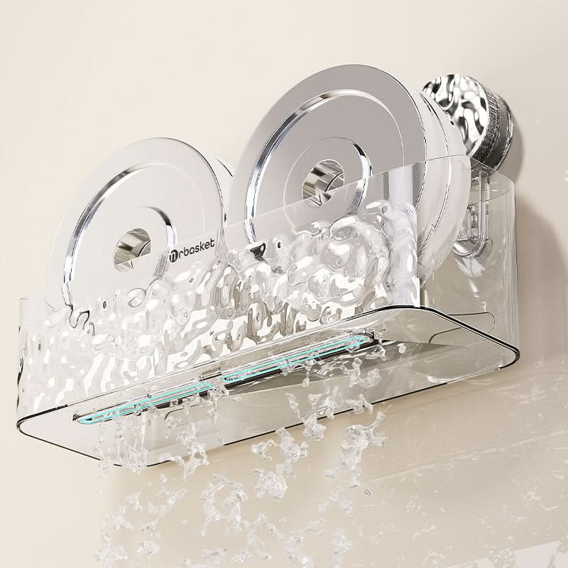 Skorter | Bathroom Suction Cup Shelf – Easy Storage Solution