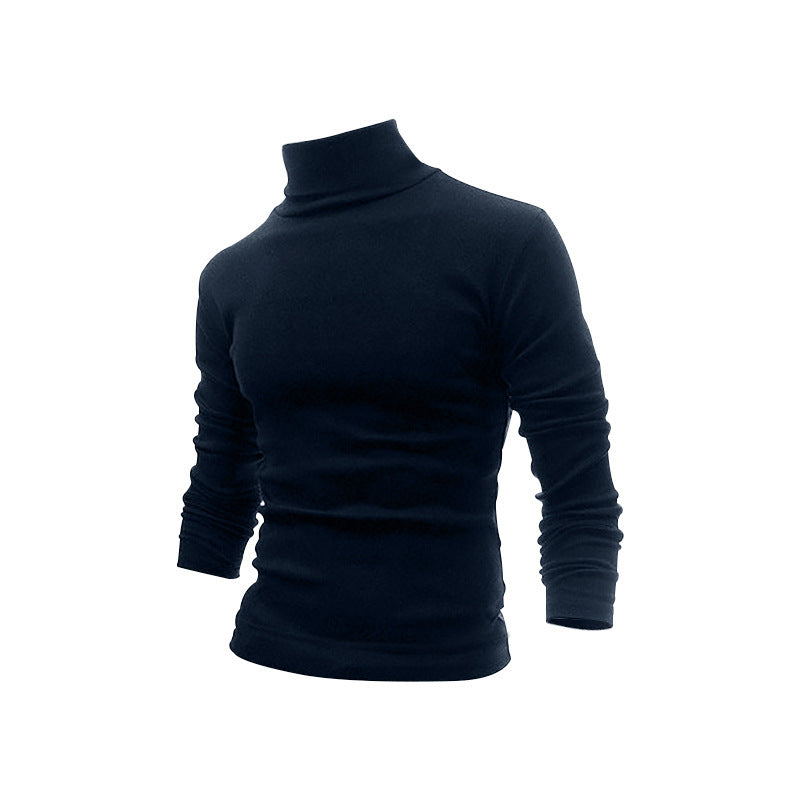Men's turtleneck sweater made of soft, temperature-regulating material Skorter
