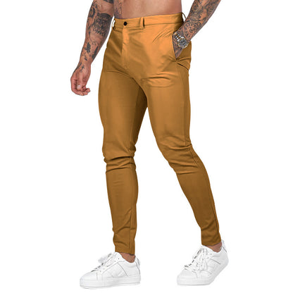 Men's Slim Fit Chinos by Skorter