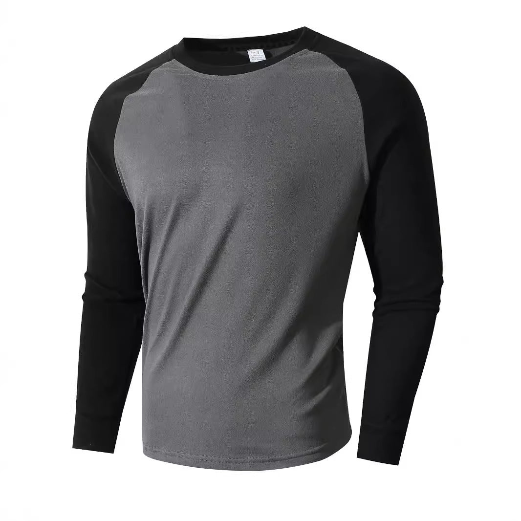 Men's sporty long-sleeve shirt with raglan sleeves Skorter