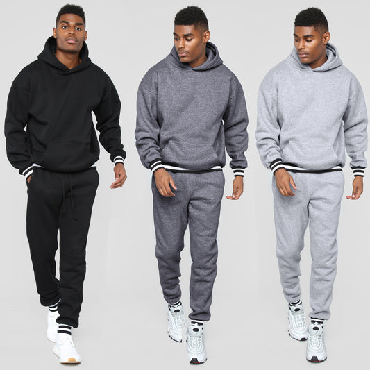 Men's sporty sweatshirt with comfortable joggers in urban style Skorter