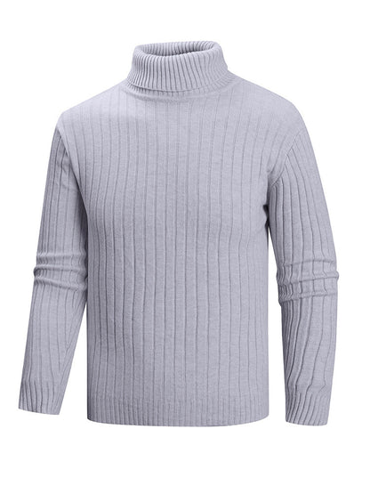 Men's Turtleneck Sweater made of high-quality fine knit Skorter