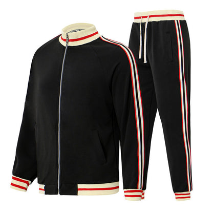 Men's sporty tracksuit with modern design and functional details Skorter
