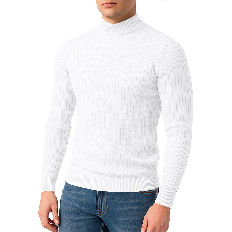 Men's turtleneck sweater made of high-quality knit Skorter