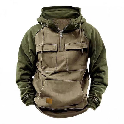Men's stylish hoodie with functional pockets Skorter