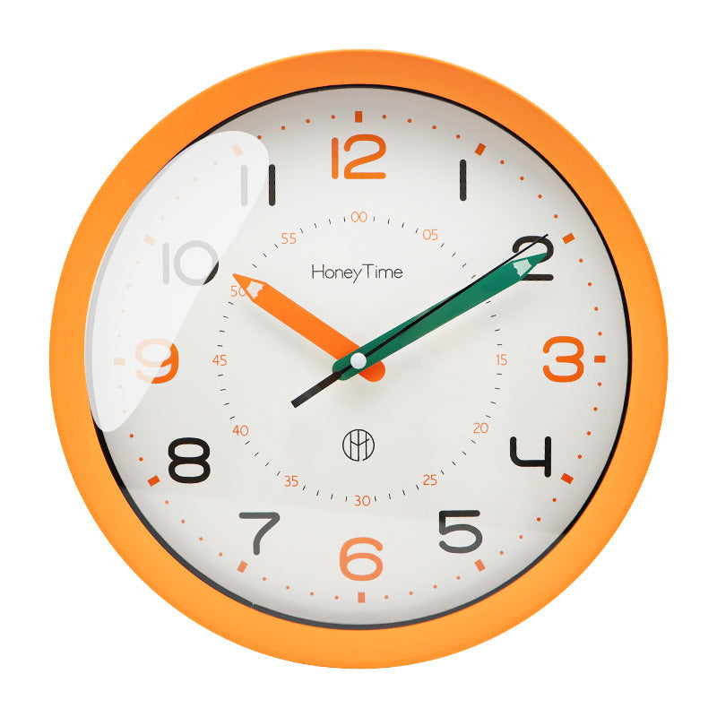 Skorter | Extremely Quiet Wall Clock for Children's Room