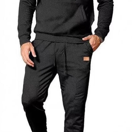 Men's tracksuit with textured design and practical details Skorter
