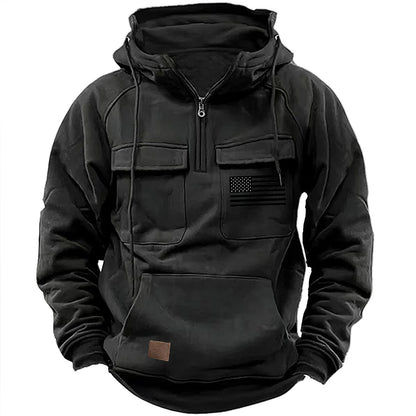 Men's practical hoodies with numerous pockets Skorter