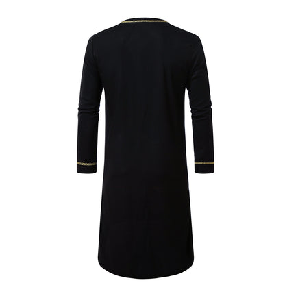 Men's Elegant Kurta with Fine Embroidery Skorter