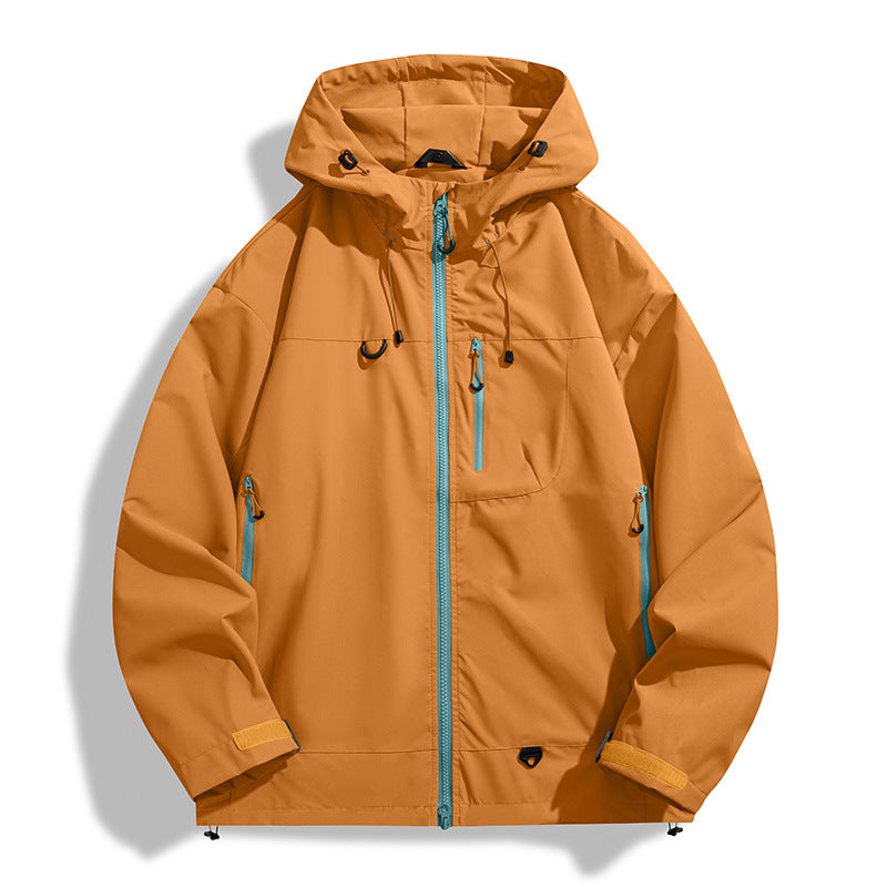Men Water-Repellent Outdoor Jacket Skorter