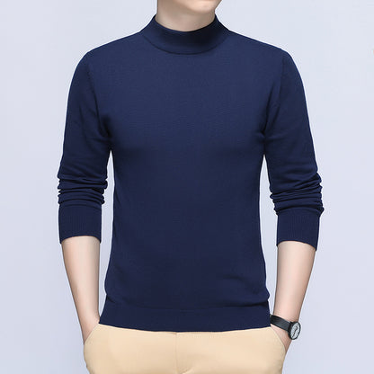 Men's stylish turtleneck sweater made of soft cotton blend Skorter