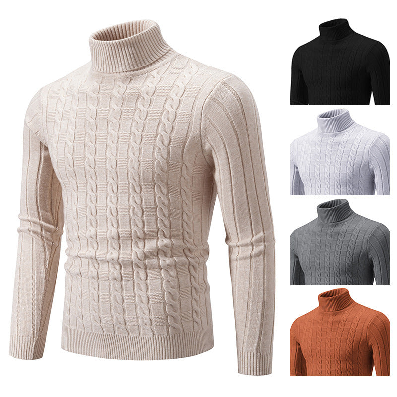 Men's sweater in modern knit design Skorter