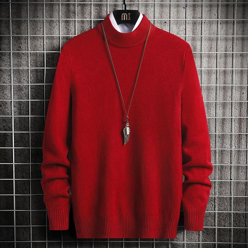 Men's turtleneck sweater made of soft knit quality Skorter