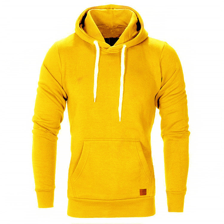 Men's hooded sweater with a fashionable cut and casual lining Skorter