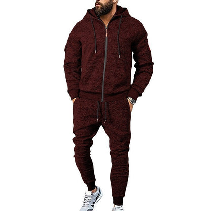 Men's stylish tracksuit set with hoodie and jogging pants Skorter