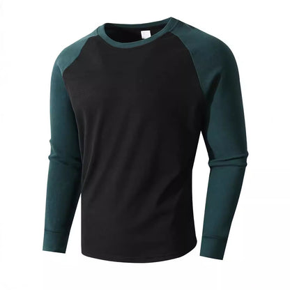 Men's sporty long-sleeve shirt with raglan sleeves Skorter