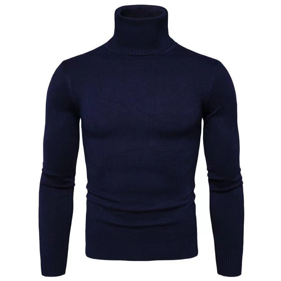 Men's turtleneck sweater made of high-quality cotton Skorter
