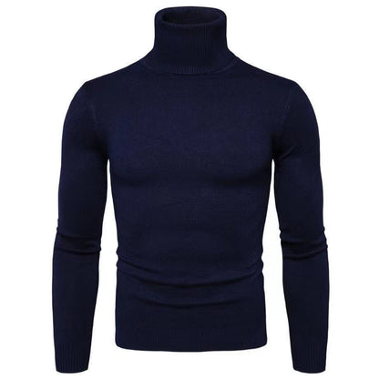 Men's turtleneck sweater made of high-quality cotton Skorter