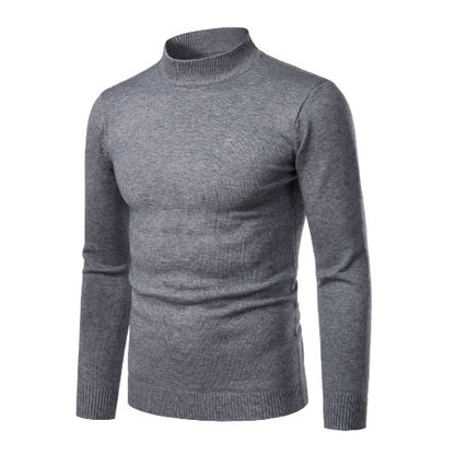 Men's turtleneck sweater made of high-quality knit material Skorter