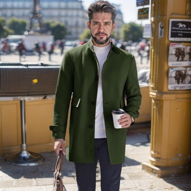 Men's stylish leisure coat with practical pockets and elegant cut Skorter