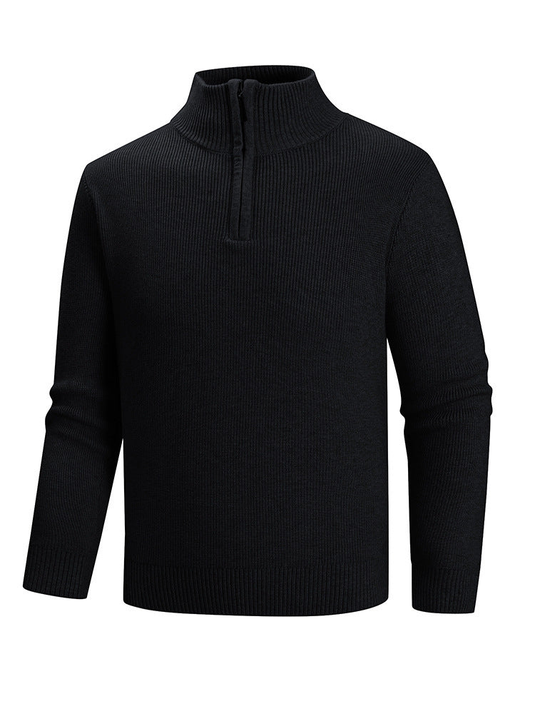 Men's sweater with high collar Skorter