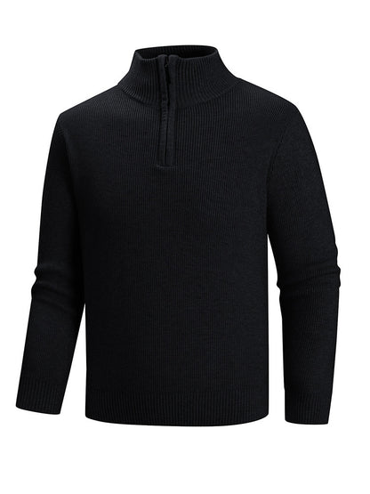 Men's sweater with high collar Skorter