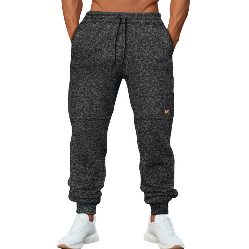 Men's sporty sweatpants with adjustable drawstring and pockets Skorter
