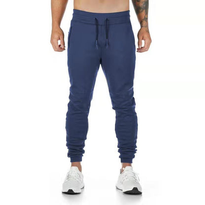 Men's sporty jogging pants made of high-quality stretch material with practical pockets Skorter