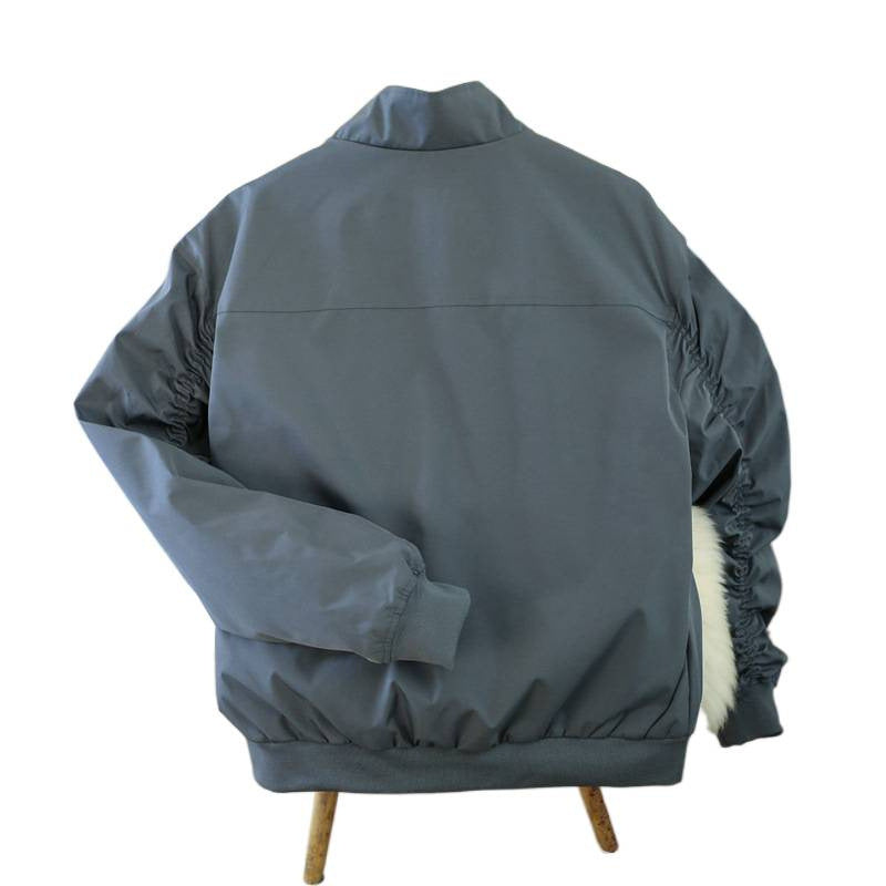 Men's transitional jacket with elastic arm openings and practical pockets Skorter