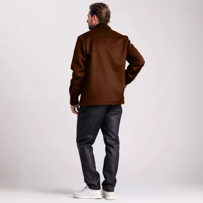 Men's wool jacket with practical chest pocket Skorter